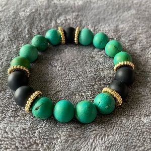 Men’s gemstone bracelet. One size